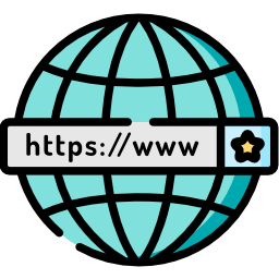 image of a globe with broadband URL